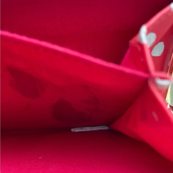 Disney Minnie Mouse leather Black and Red Wallet - Picture 5 of 5